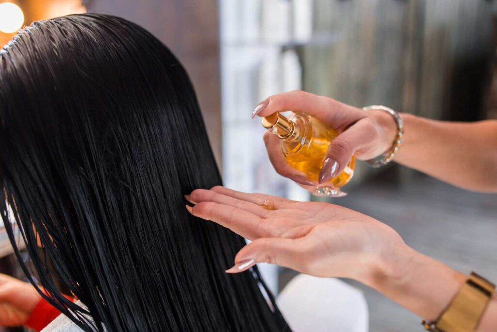 manfaat minyak zaitun untuk rambut