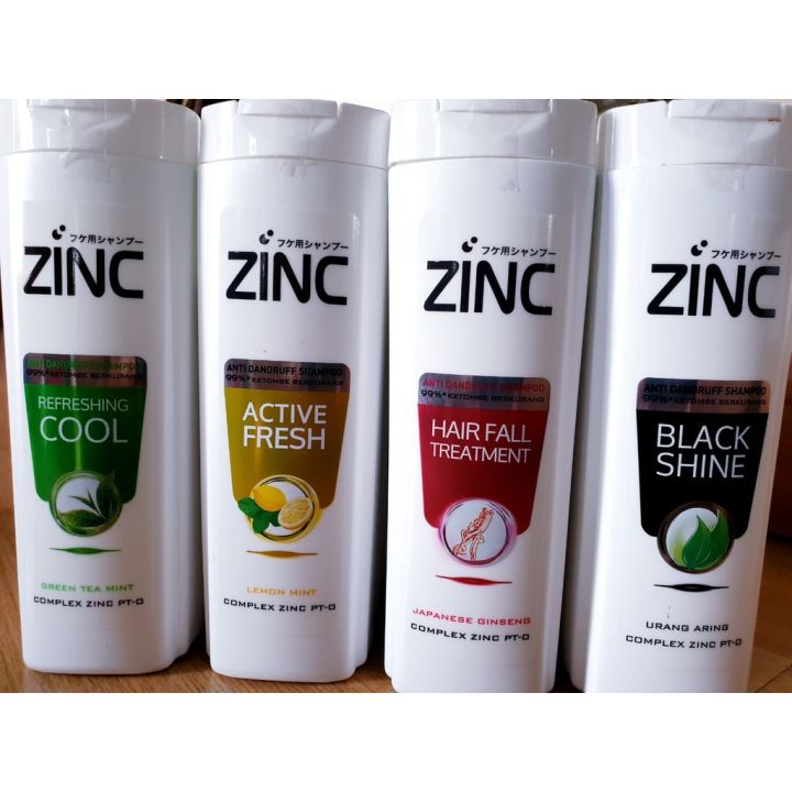 zinc shampo