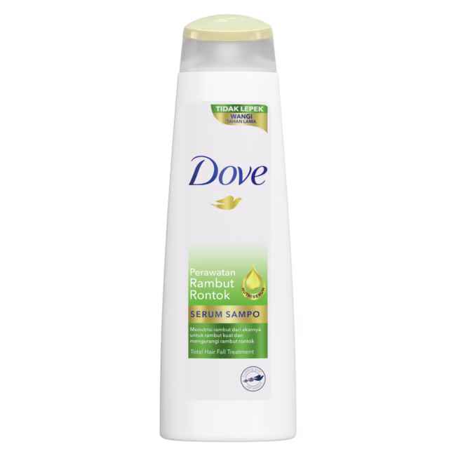 dove serum shampoo untuk rambut rontok