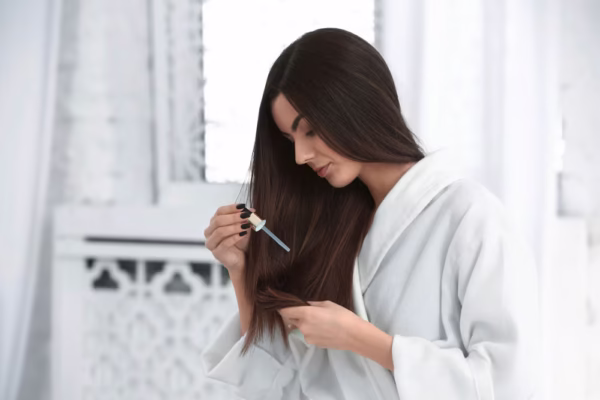 serum rambut kering