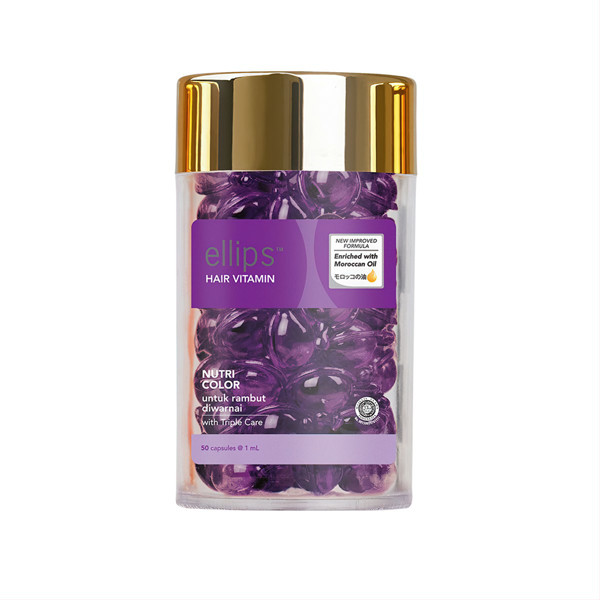 ellips hair vitamin nutri color untuk rambut berwarna