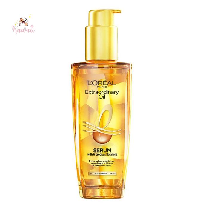 loreal hair oil serum bikin rambut berkilau